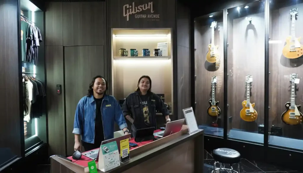 In Gibson official store Malaysia